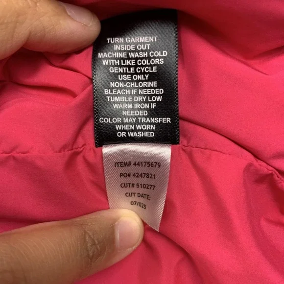 Torrid Vest Womens 4 Pink Hooded Quilted Puffer Full Zip Pockets Warm Insulated - Picture 8 of 14